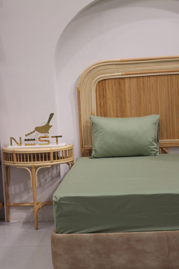 نیم ست ملحفه کشدار با روبالشی سه تکه برند Nest